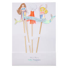 Let’s Be Mermaid Cake Topper