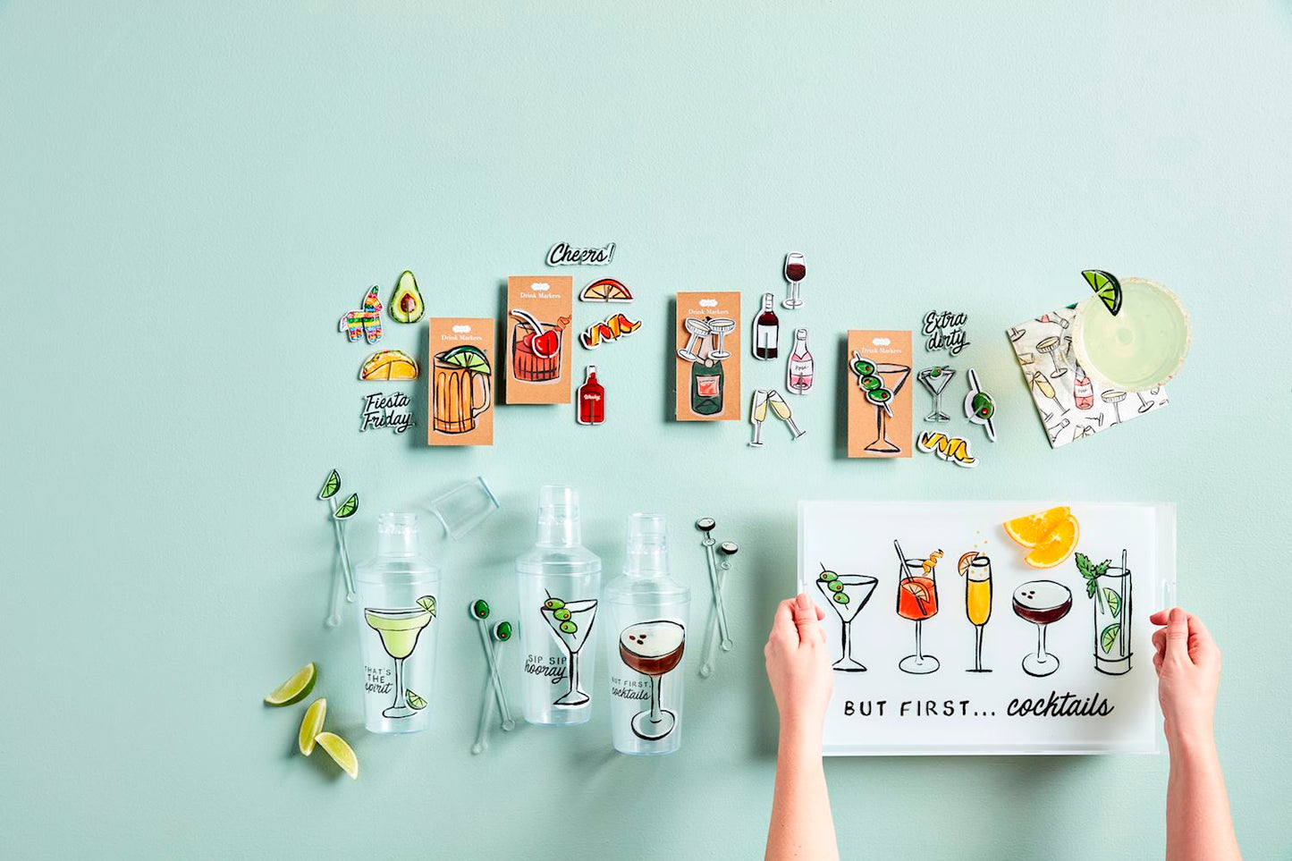 Acrylic Drink Marker
Sets