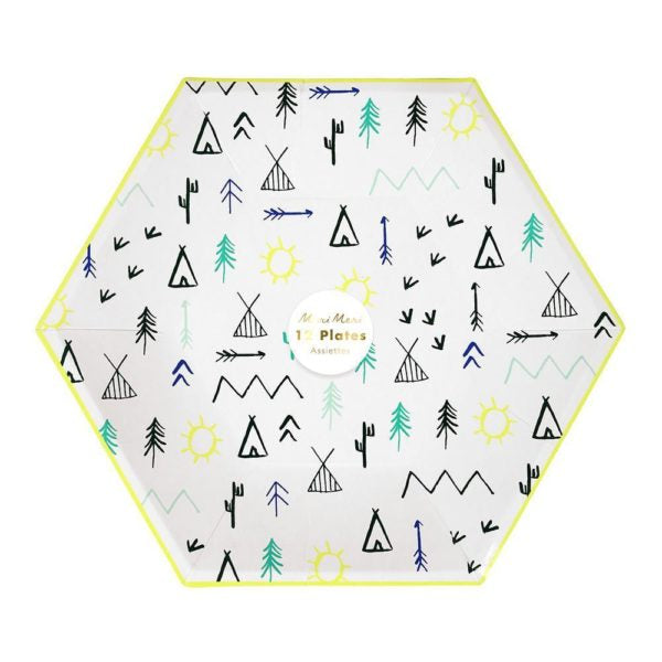 Lets Explore Party Plates