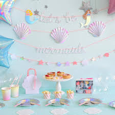 Let’s Be Mermaids Party Banner