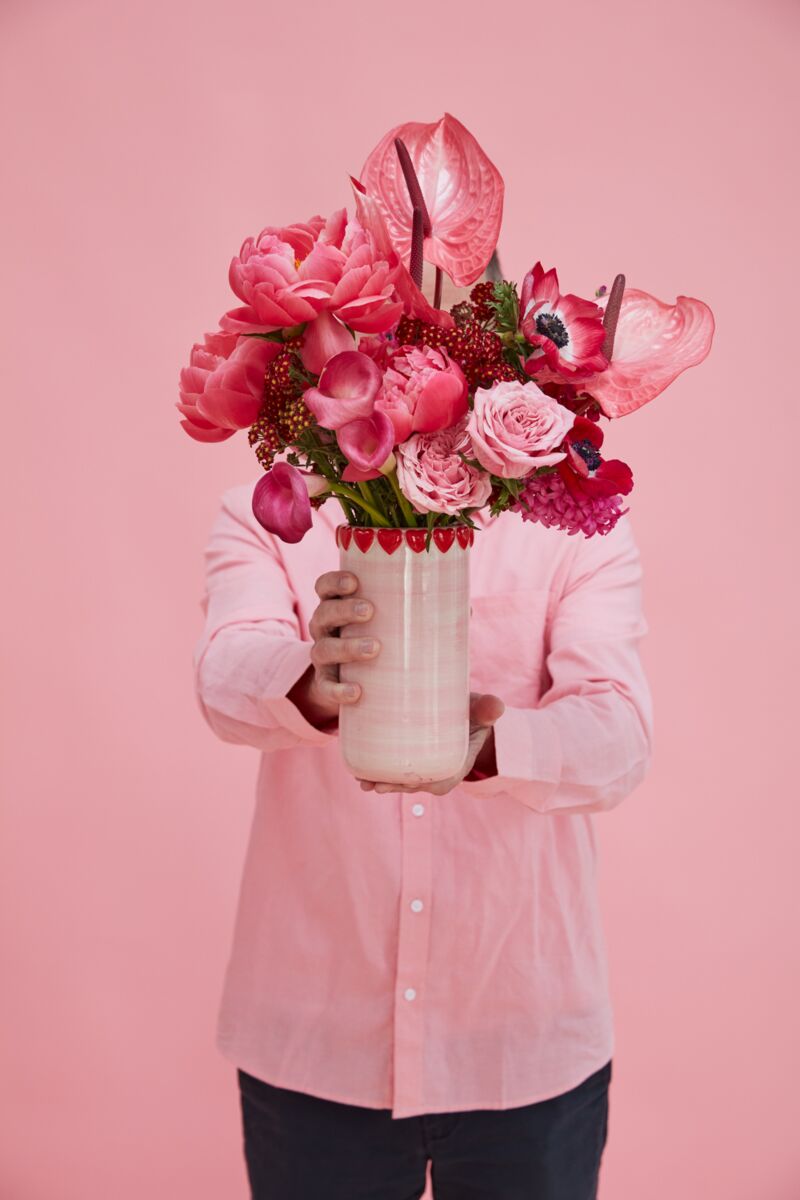 Wrapped in Love Vase