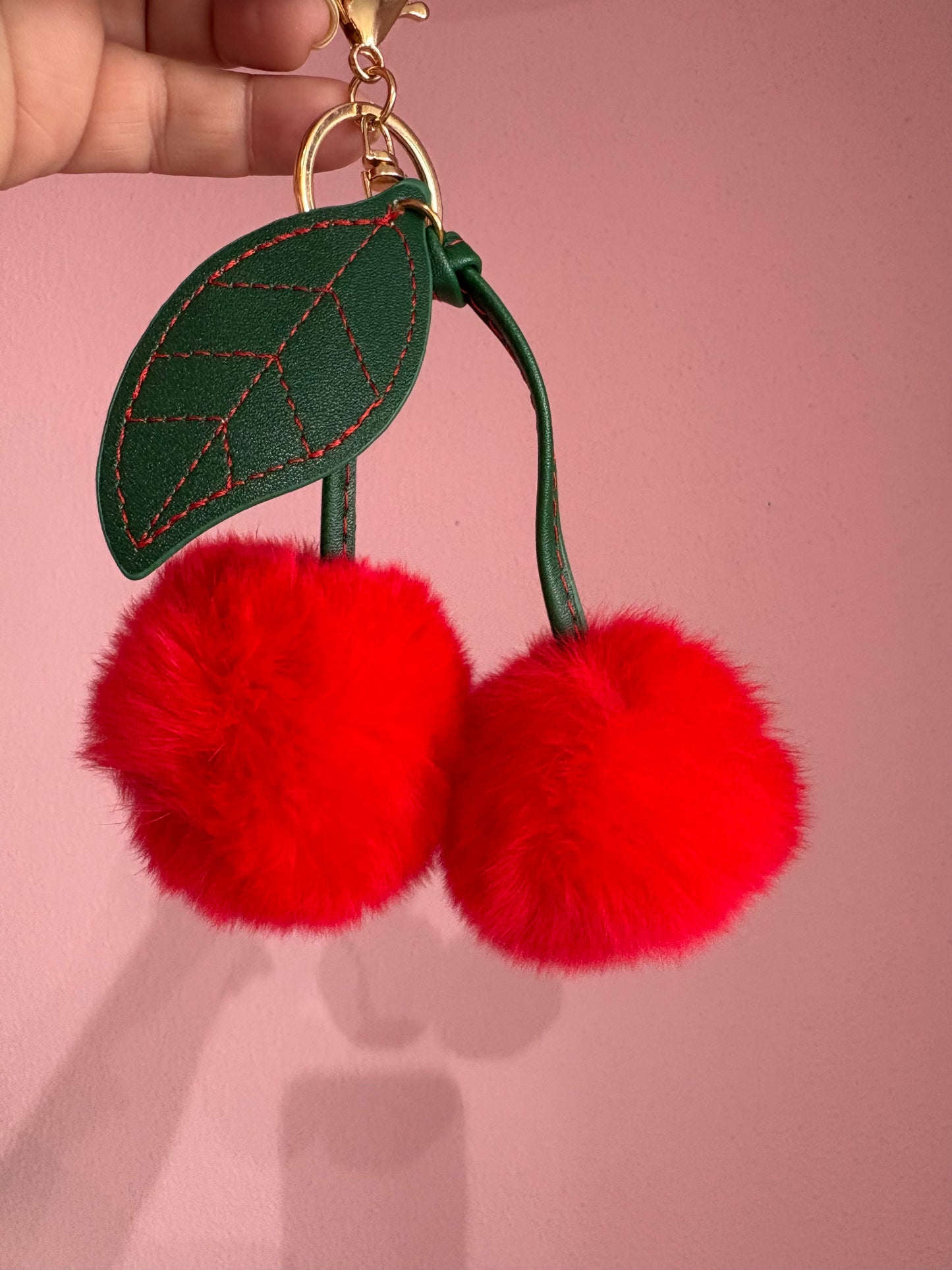 Plush Cherry Charm