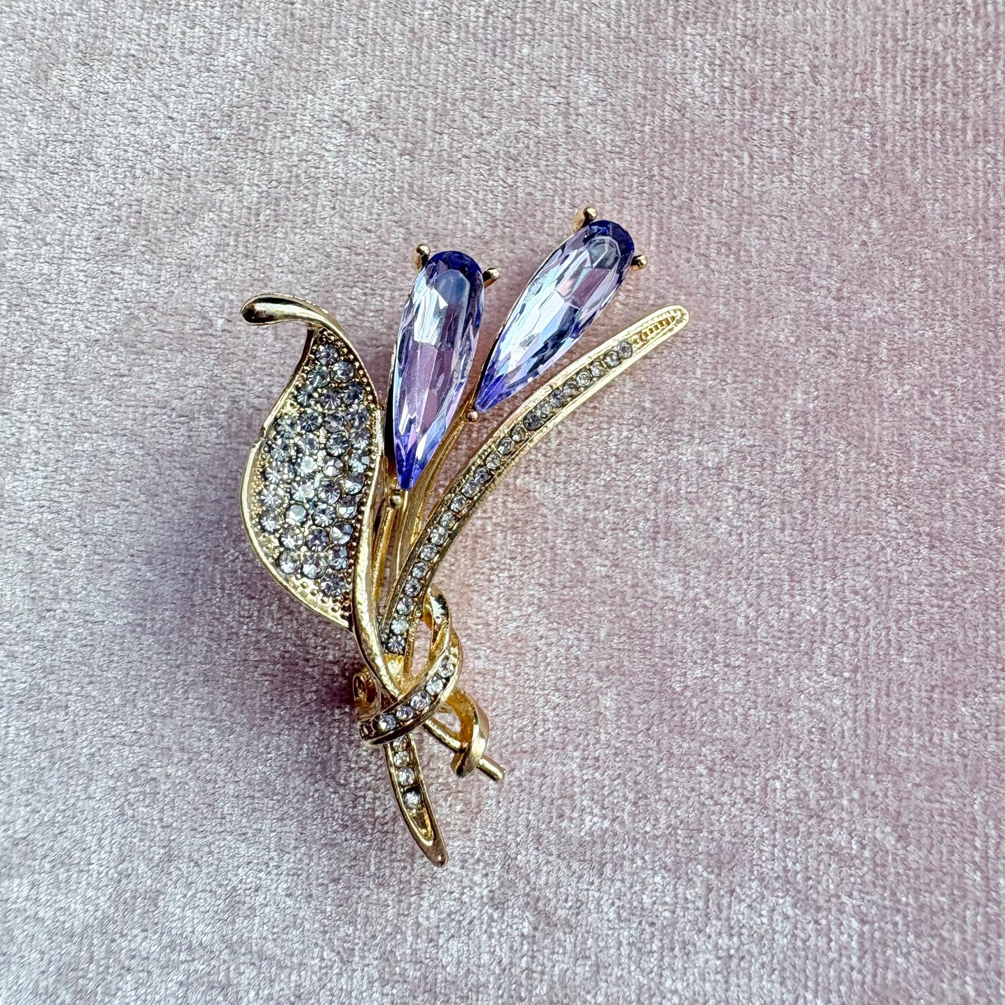 Broche Rocío Violeta