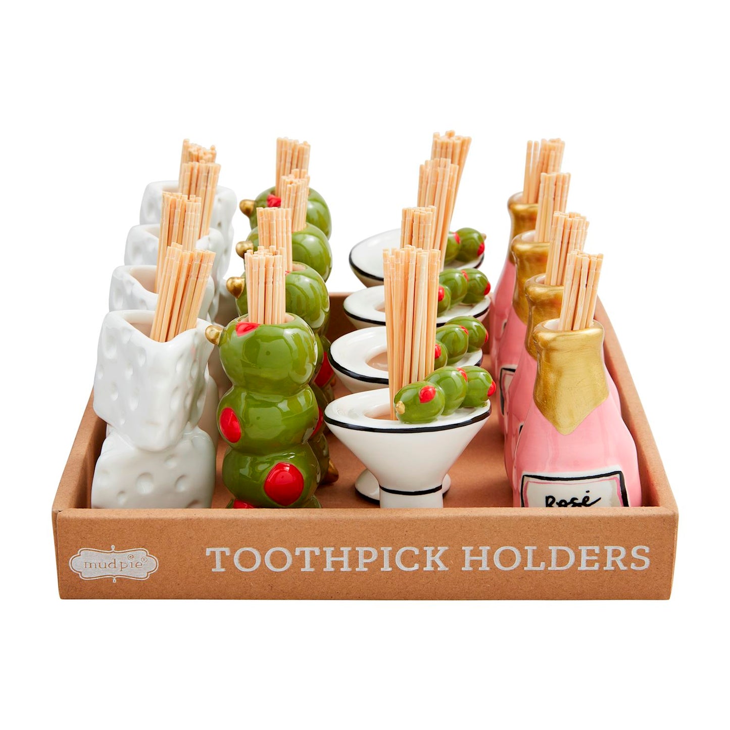 Wine & Cheese
Toothpick Caddy Sets