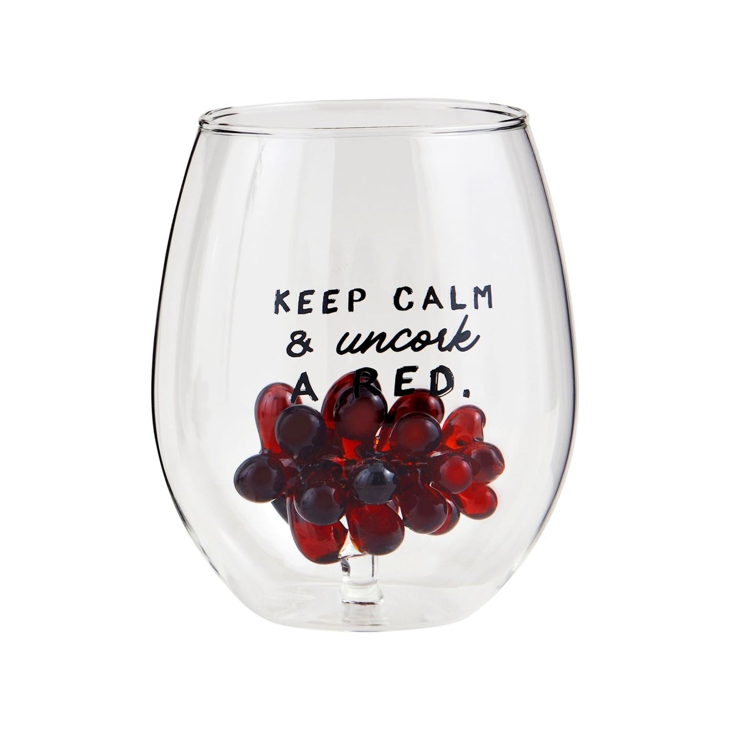 Purple Grape Icon Wine
Glass
