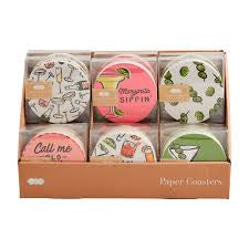 Cocktail Paper Coaster
Sets