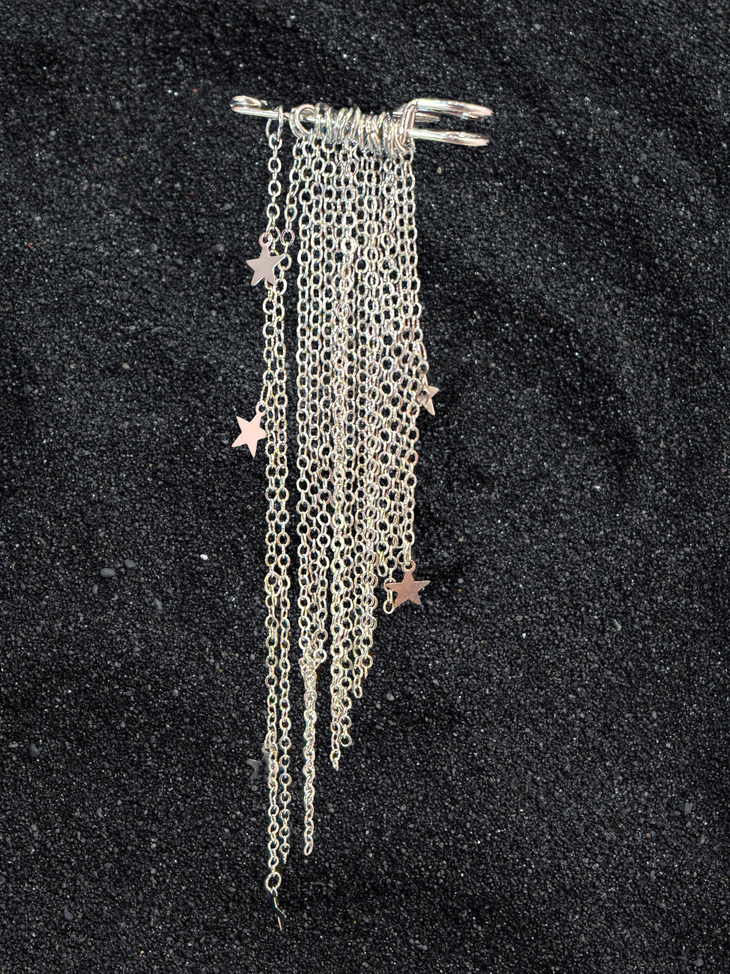 Broche Cadenas y Estrellas