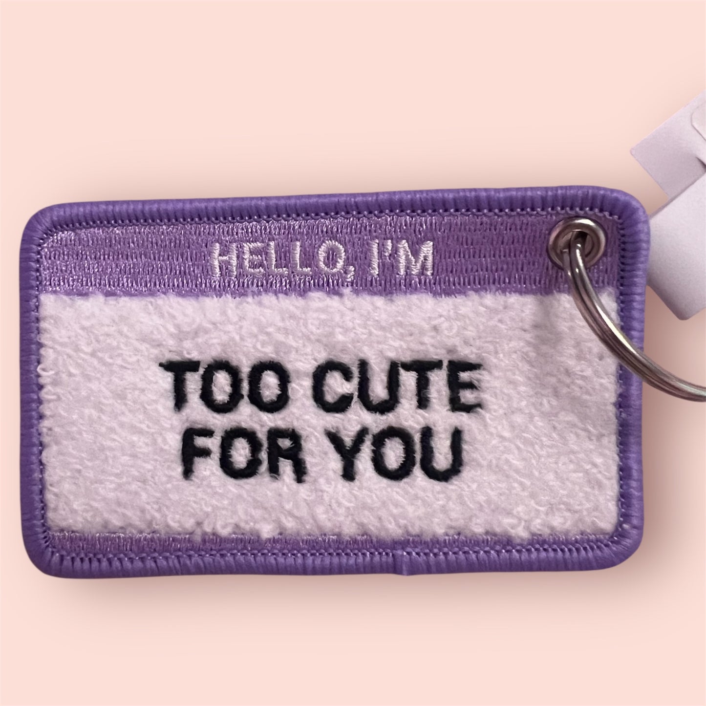Bag Charm/Key Chain Bordado