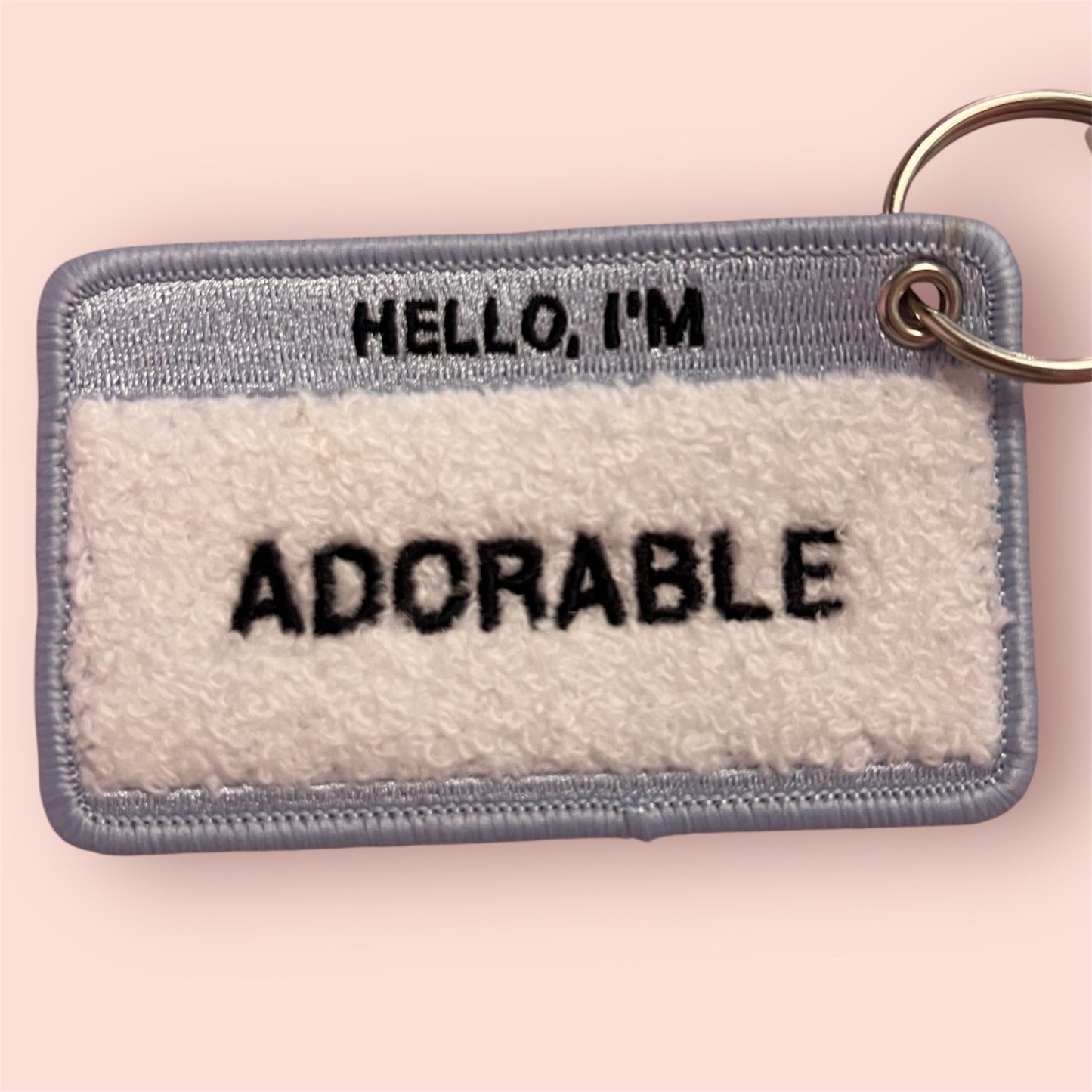 Bag Charm/Key Chain Bordado