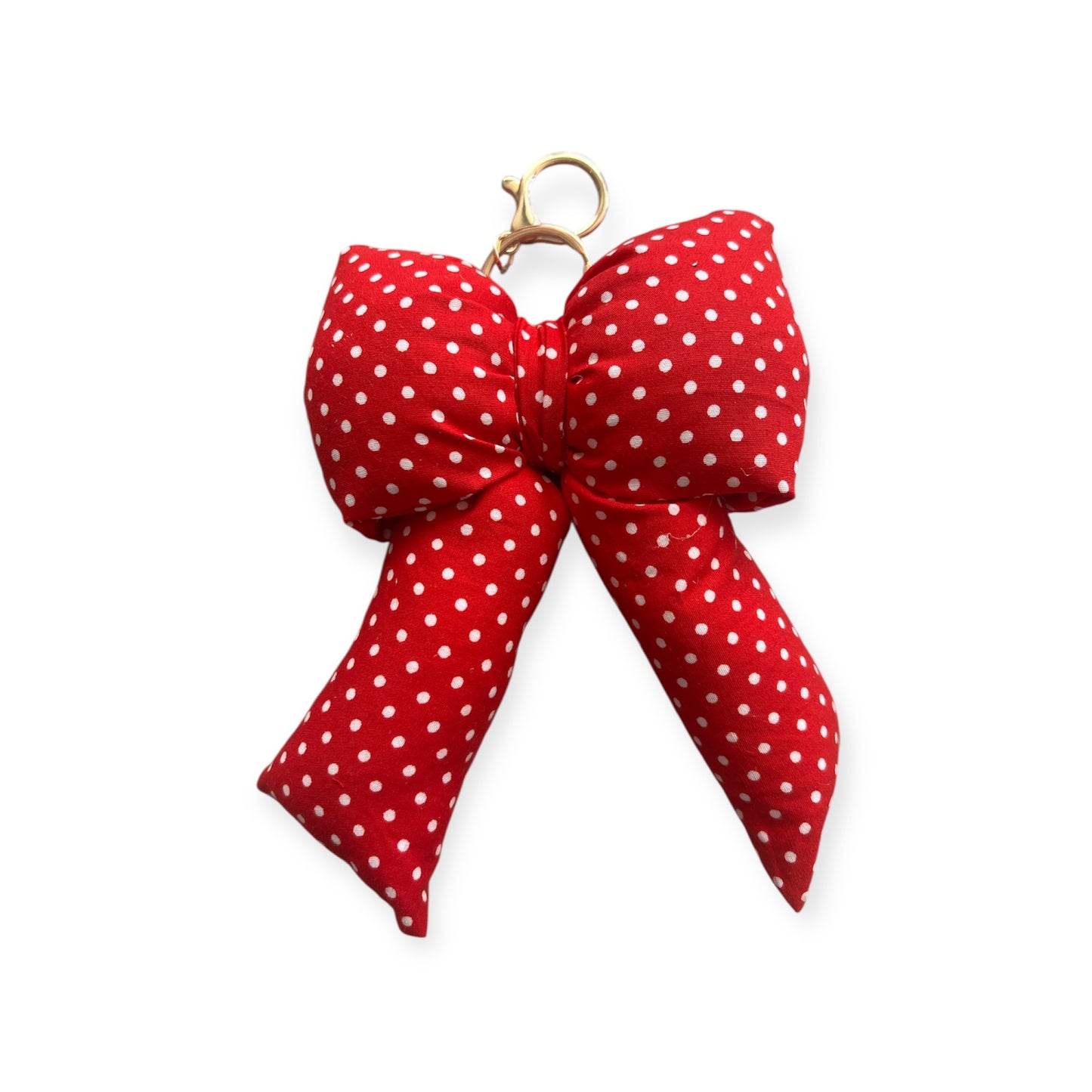 Puffy Bow Charm Bag
