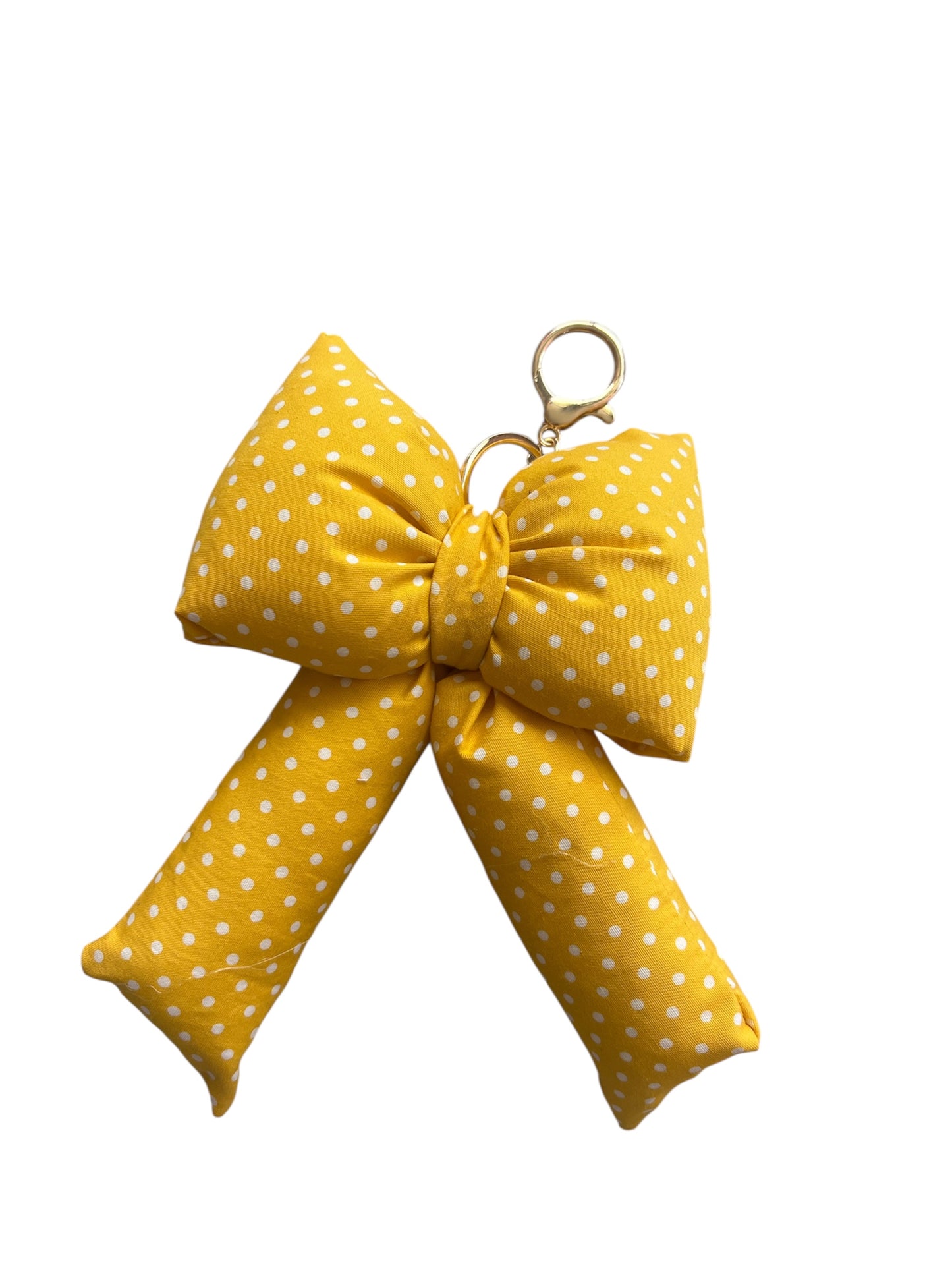 Puffy Bow Charm Bag