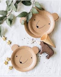 Bear Party Plates