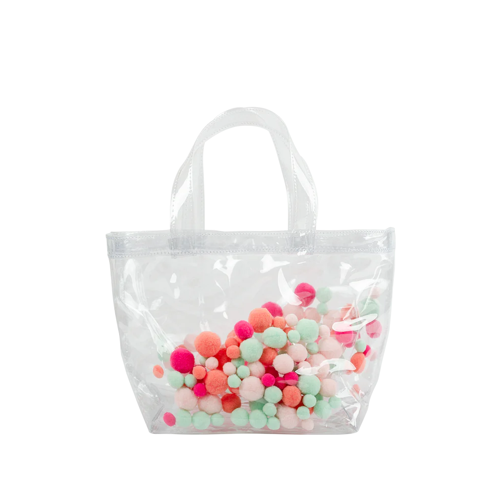 Dumpling Pom Poms Tote bag