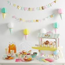 Ice Cream Party Garland