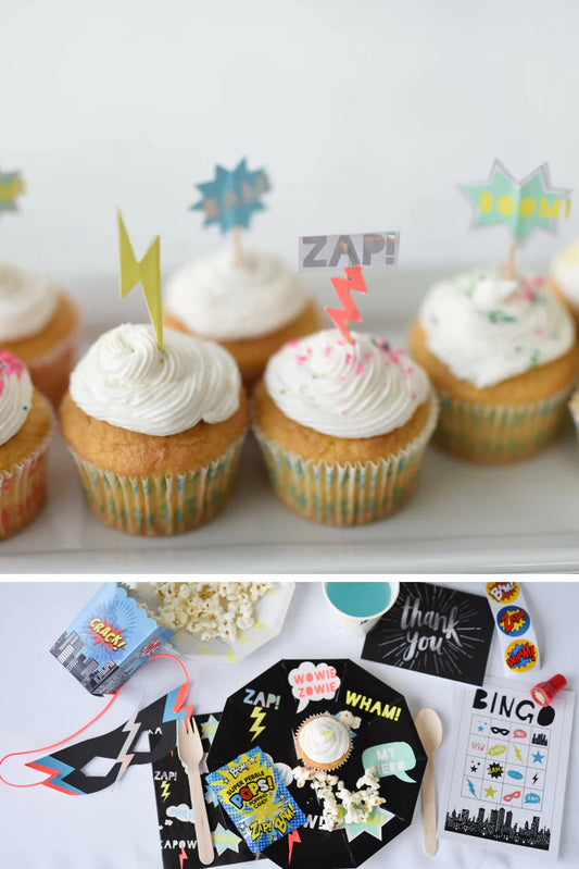 Super Hero Cup Cake Kit