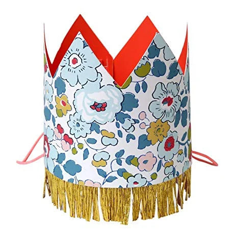 Liberty Flowers Crown Party Hat