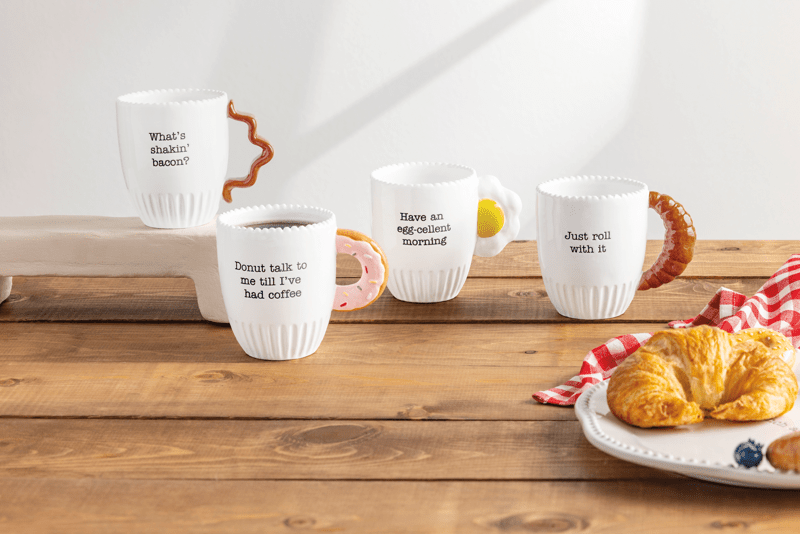 Brunch Icon Handle Mug