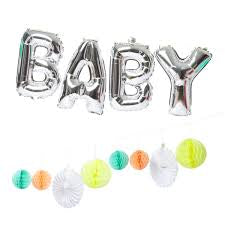 Baby Balloon Garland