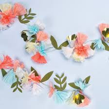 Paper Flower Garland