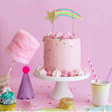 Rainbow Cake Topper