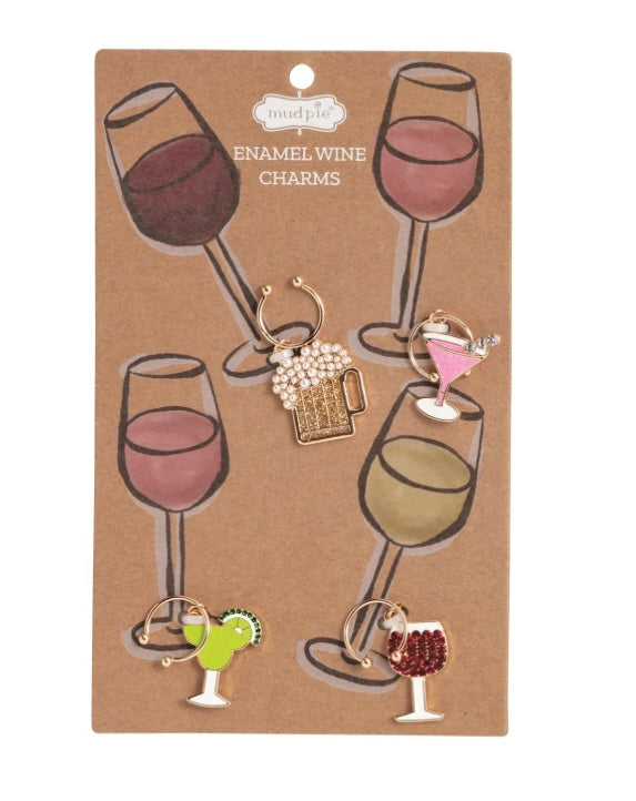 Wine Charm Set