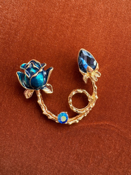 Broche U Shape Flower
