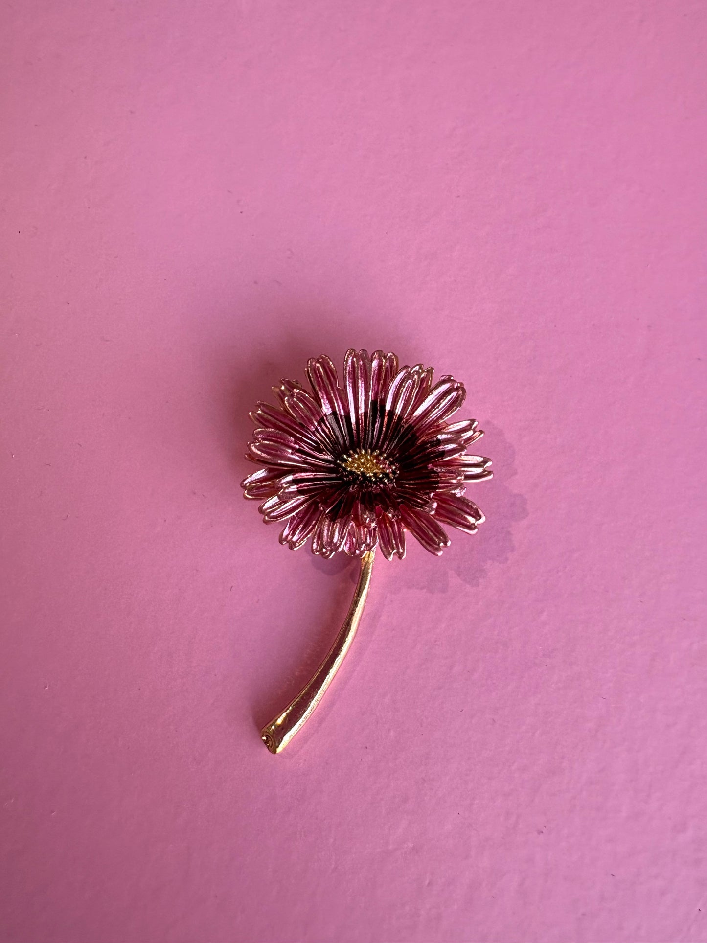 Broche Flor Tonos Rosa
