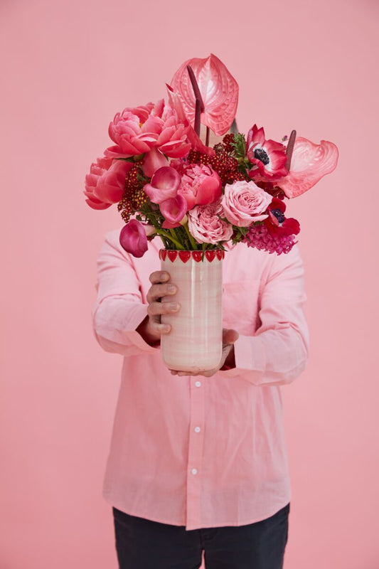Wrapped in Love Vase