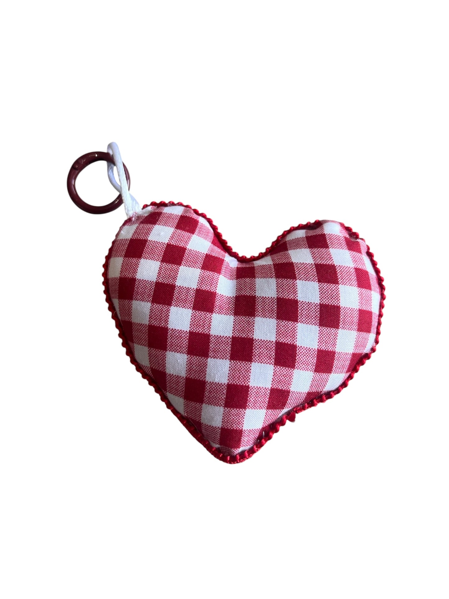 Puffy Heart Bag Charm