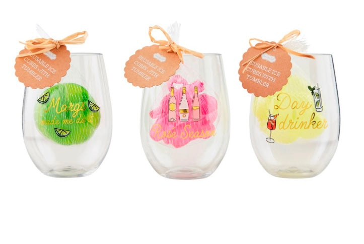 Party Wine Glass & Ice
Cube Sets
