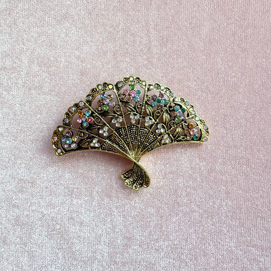 Broche Abanico Multi