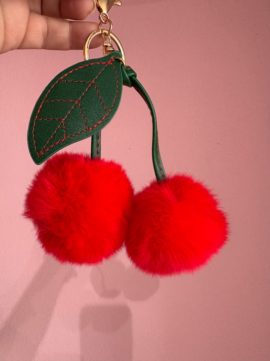 Plush Cherry Charm