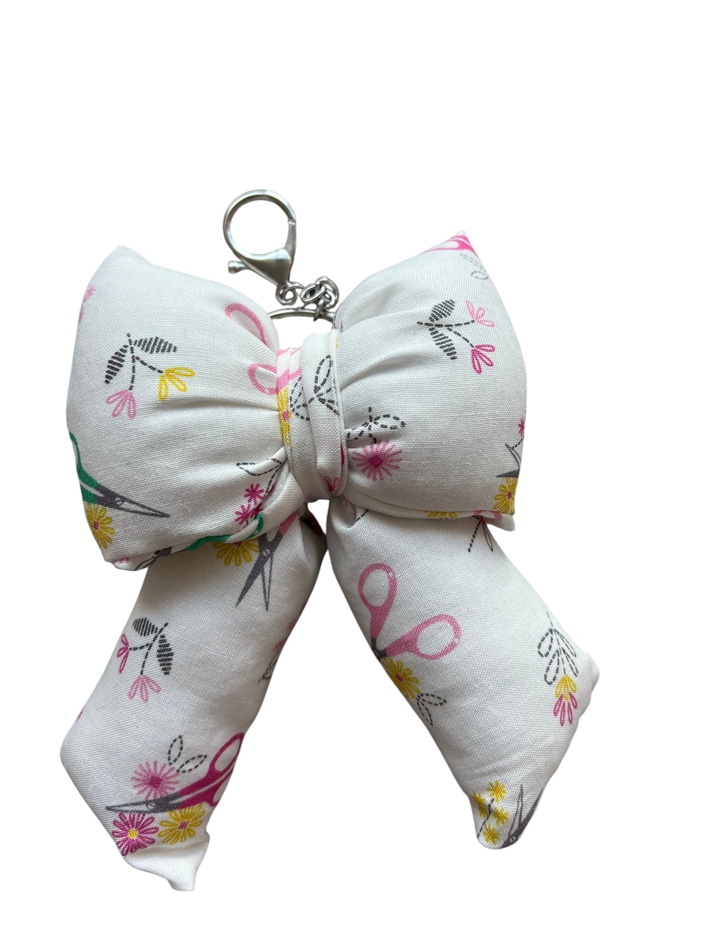 Puffy Bow Charm Bag