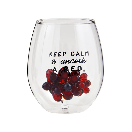 Purple Grape Icon Wine
Glass