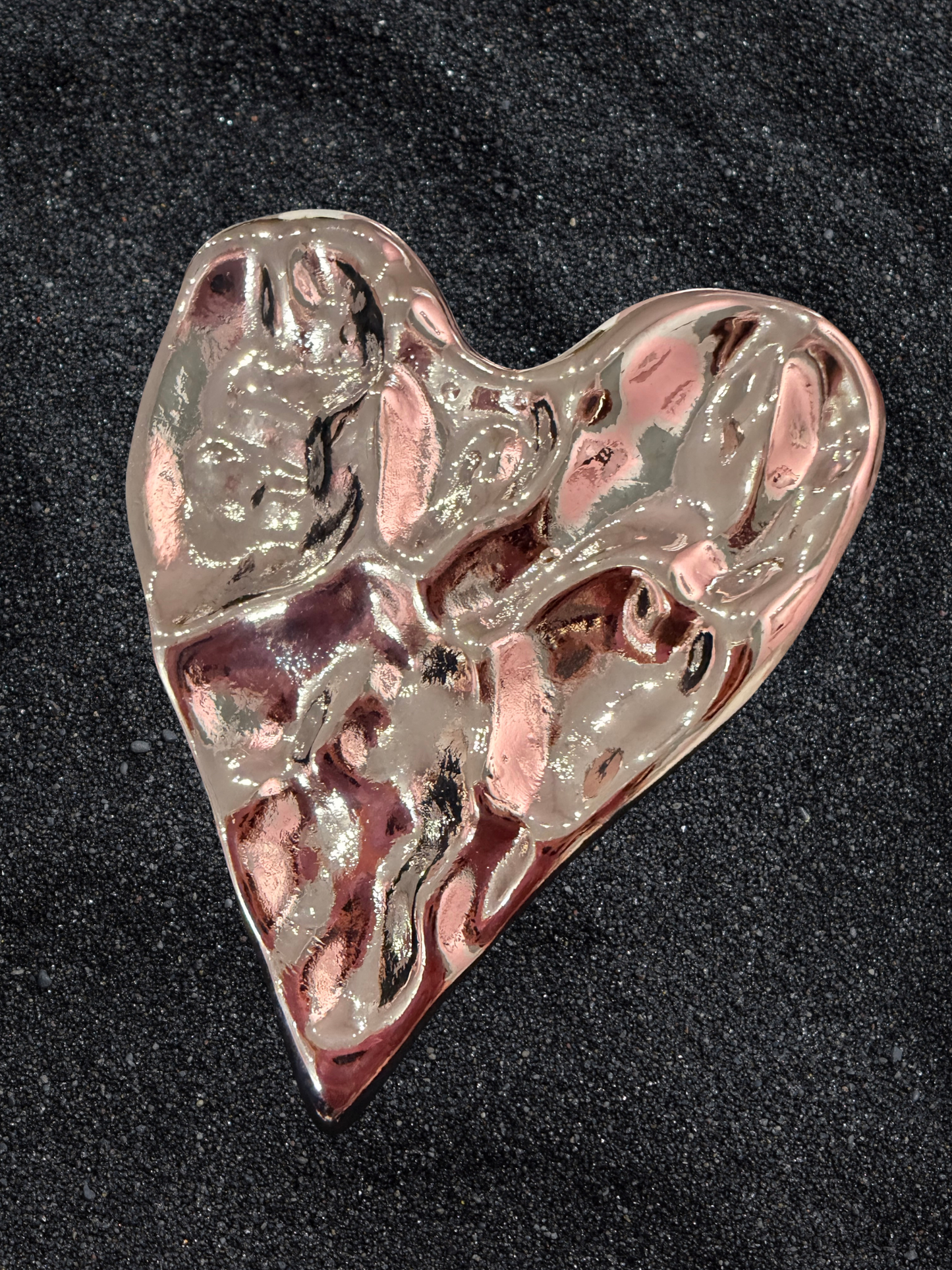 Broche Melted Heart