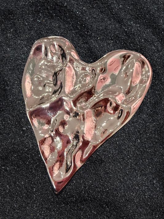 Broche Melted Heart