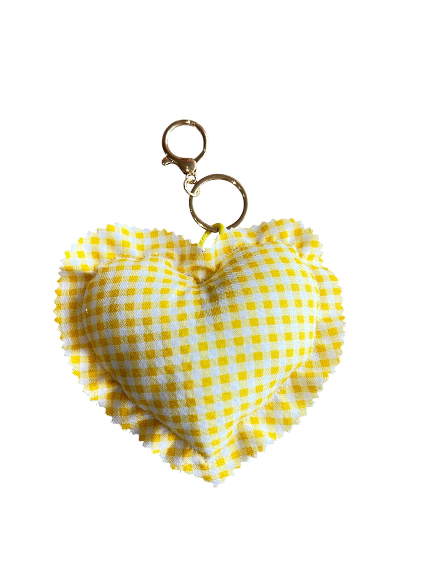 Puffy Heart Bag Charm