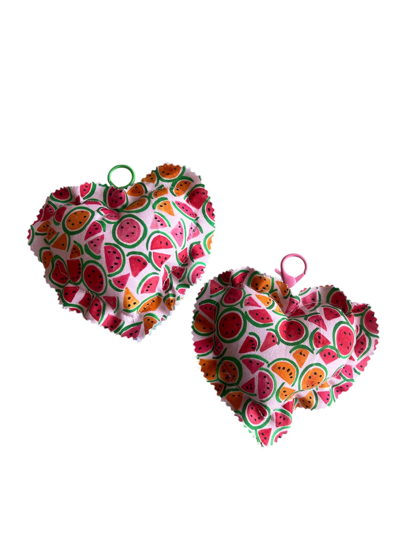 Puffy Heart Bag Charm