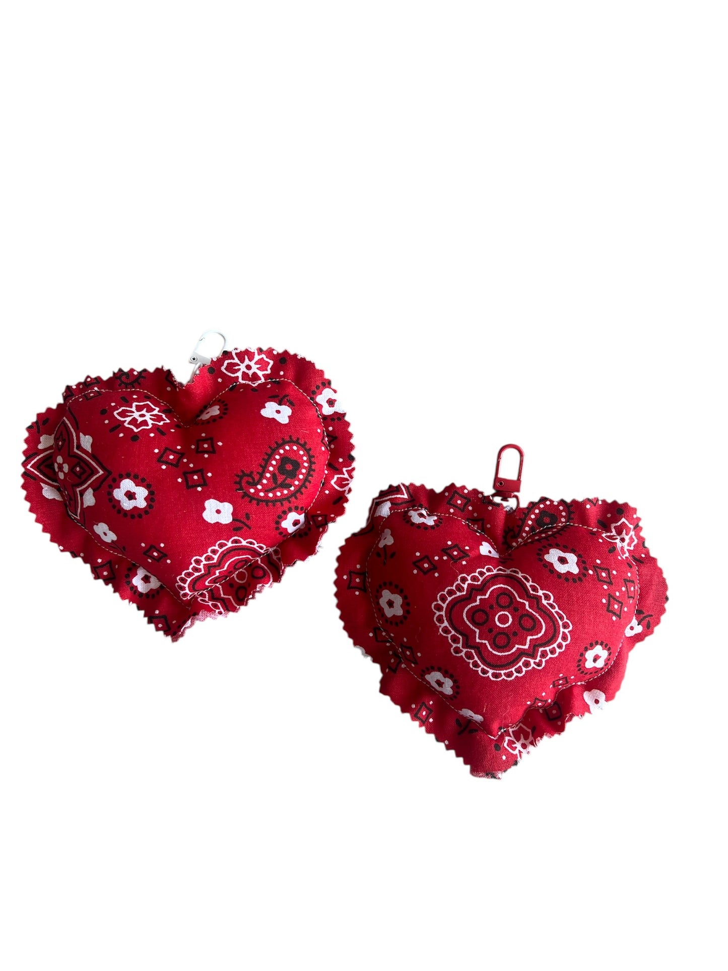 Puffy Heart Bag Charm