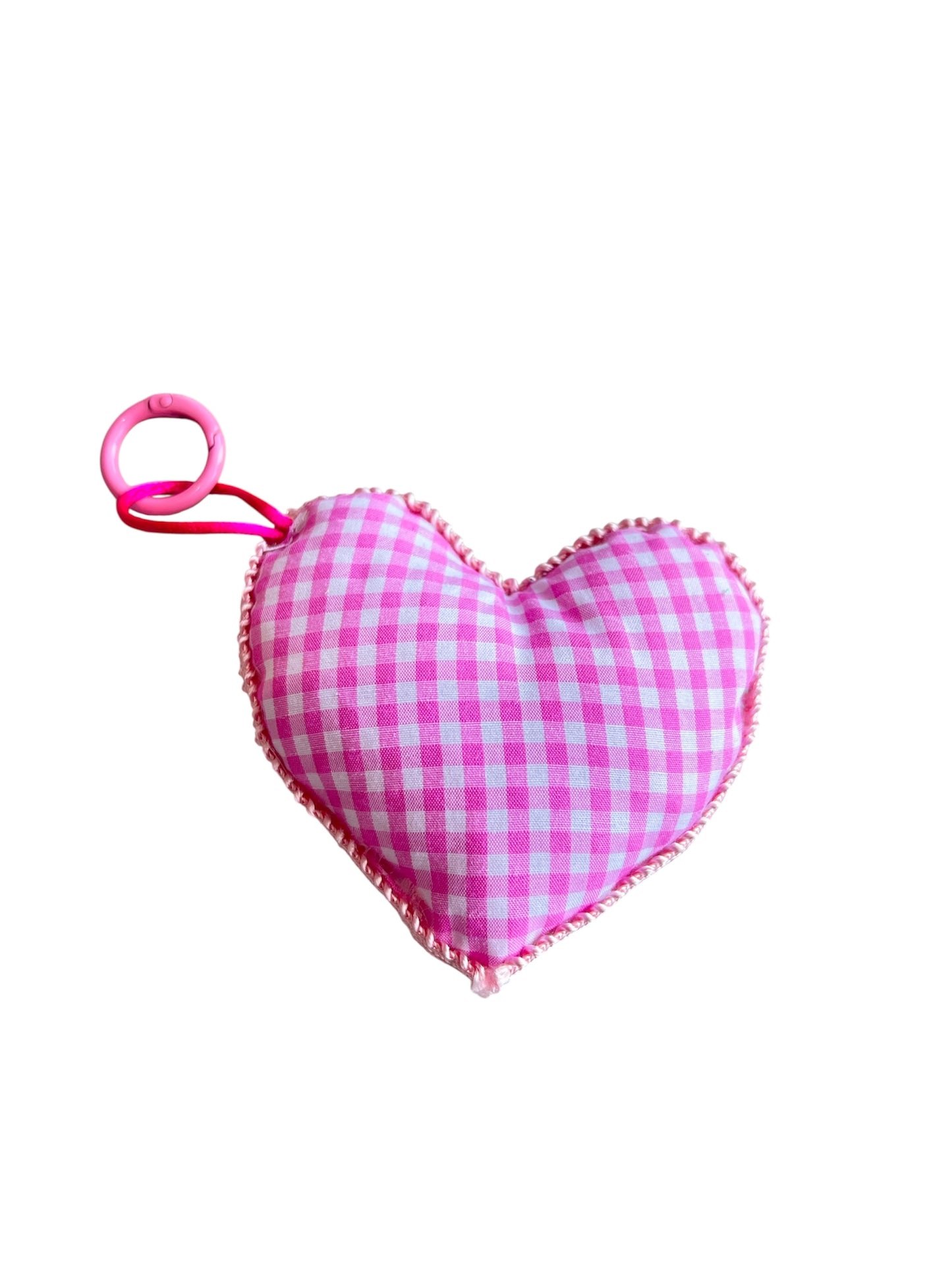 Puffy Heart Bag Charm